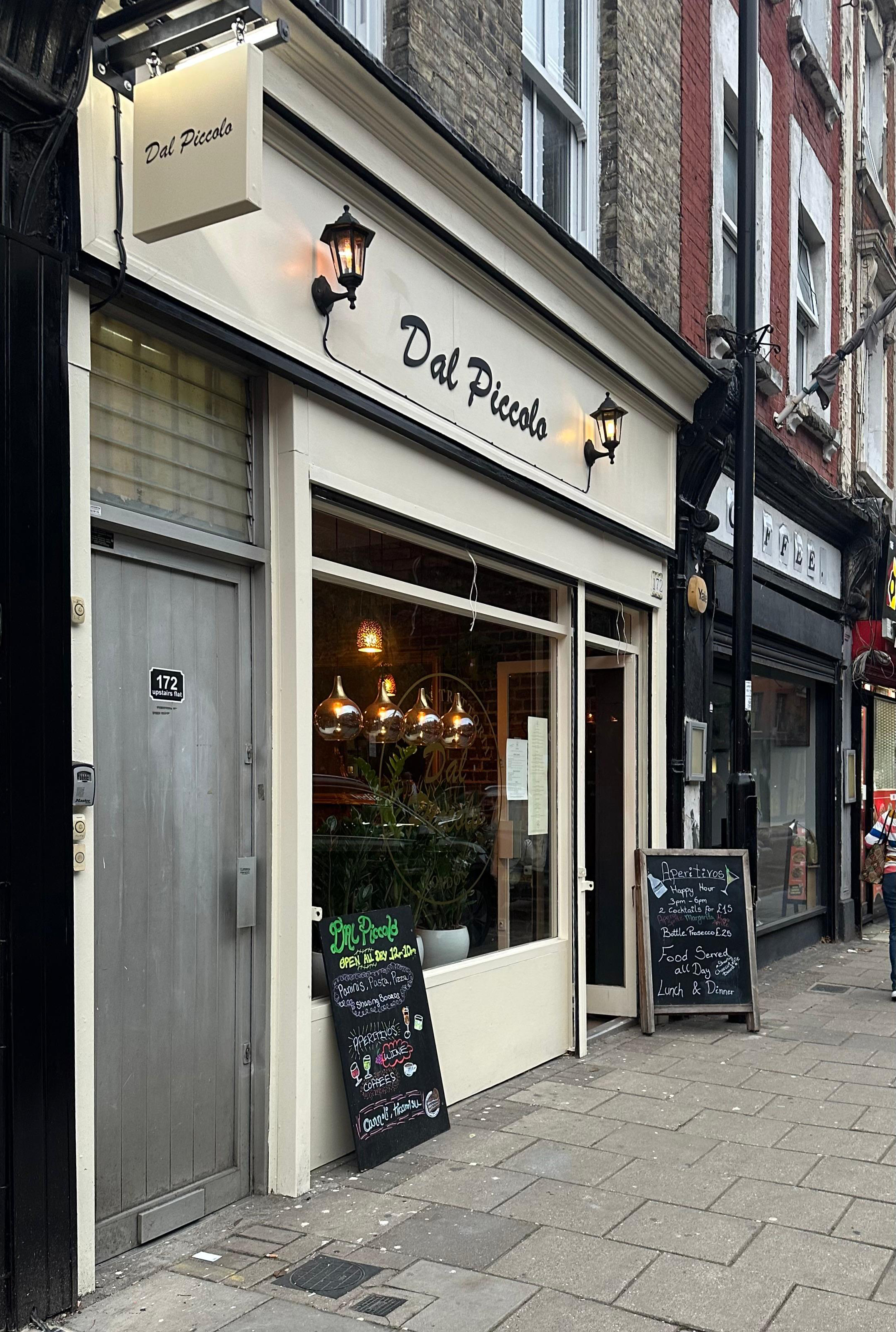 Dal Piccolo restaurant exterior